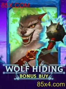 Descubra o Mundo de Aventura de WolfHidingBonusBuy em 85X.COM