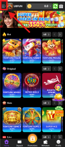 Affiliate program U8fun 1