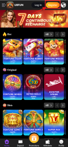 Register U8fun Free Game 1