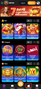Withdraw U8fun 1