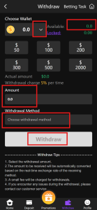 Withdraw U8fun 2